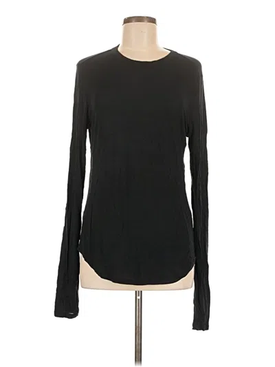 Pre-owned Prana Long Sleeve T-shirt In Black