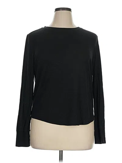 Pre-owned Prana Long Sleeve T-shirt In Black
