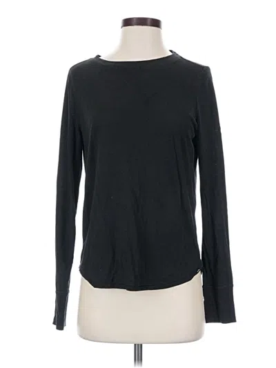 Pre-owned Prana Long Sleeve T-shirt In Black