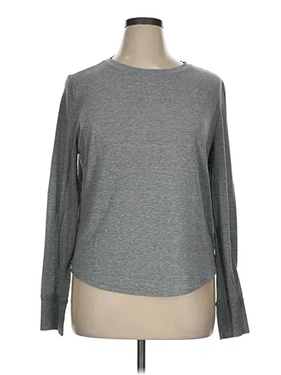 Pre-owned Prana Long Sleeve T-shirt In Gray