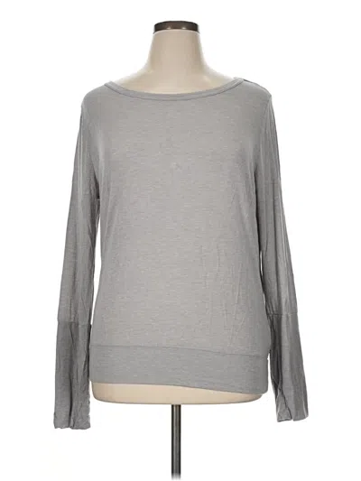Pre-owned Prana Long Sleeve T-shirt In Gray