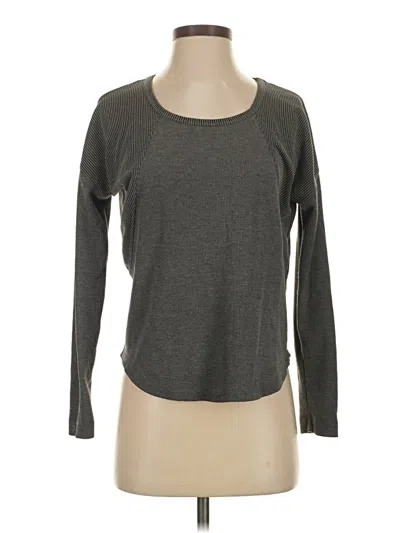 Pre-owned Prana Long Sleeve T-shirt In Gray
