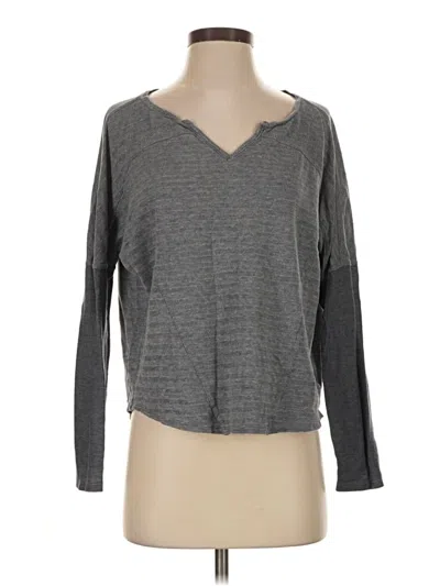 Pre-owned Prana Long Sleeve T-shirt In Gray