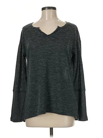 Pre-owned Prana Long Sleeve T-shirt In Gray