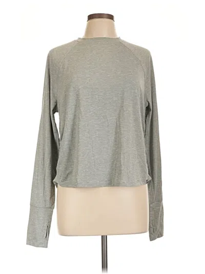 Pre-owned Prana Long Sleeve T-shirt In Gray