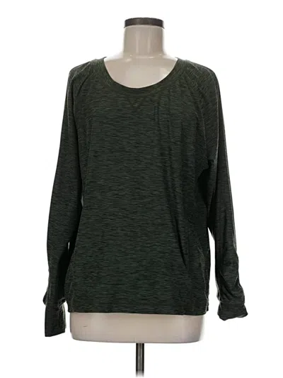 Pre-owned Prana Long Sleeve T-shirt In Green