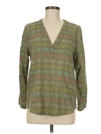 Pre-owned Prana Long Sleeve T-shirt In Green