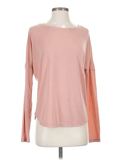 Pre-owned Prana Long Sleeve T-shirt In Pink