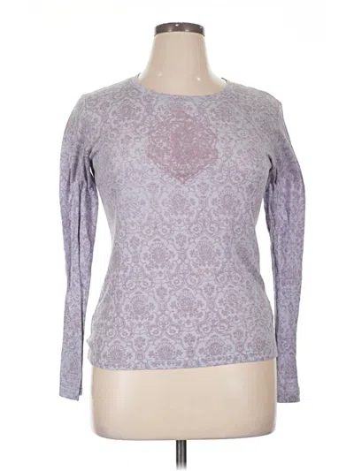Pre-owned Prana Long Sleeve T-shirt In Purple