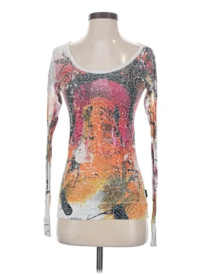 Pre-owned Prana Long Sleeve T-shirt In Silver