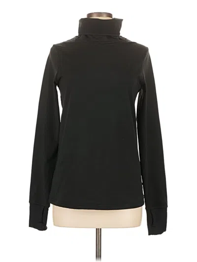 Pre-owned Prana Long Sleeve Turtleneck In Black