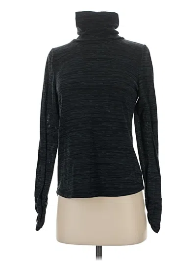 Pre-owned Prana Long Sleeve Turtleneck In Black