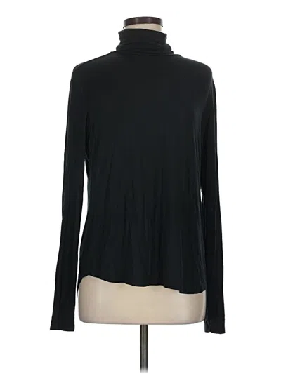 Pre-owned Prana Long Sleeve Turtleneck In Black