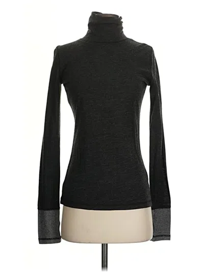 Pre-owned Prana Long Sleeve Turtleneck In Gray