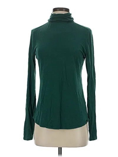 Pre-owned Prana Long Sleeve Turtleneck In Green