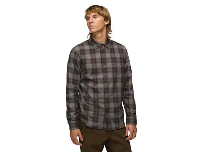 Prana Los Feliz Flannel Shirt In Brown