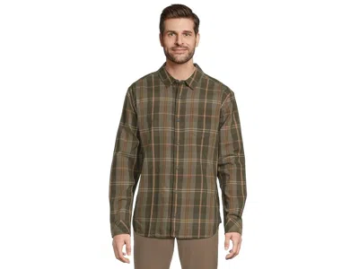 Prana Los Feliz Flannel Shirt In Green