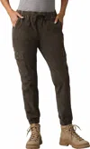 Prana Lost Highway Pants In Black Olive In Brown