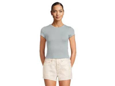 Prana Lotus Short Sleeve T-shirts In Blue