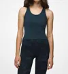 Prana Luxara Racerback Tank Top In Stormy Night In Multi