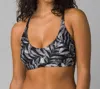 Prana Marina Bikini Top In Black Springtime In Black