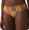 Prana Marta Bathing Suit Bottoms In Cacti Soleil Stripe In Multi
