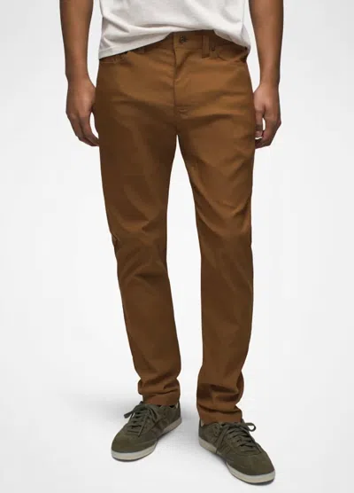 Prana Men's Brion Slim Ii Pant - Inseam 35" In Sepia In Multi