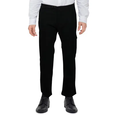 Prana Mens Relaxed Nylon Straight Leg Pants In Black