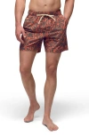 Prana Metric Swim Trunks In Multi