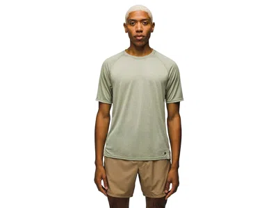 Prana Natural Flow Short Sleeve Crew Standard Fit In Multi