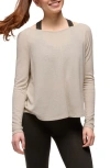 Prana New Moon Long Sleeve T-shirt In Neutral