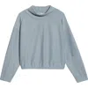 Prana Olivia Cowl Neck Sweater In Gray