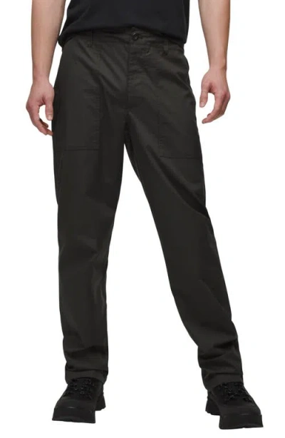 Prana Palisades Ripstop Field Pants In Dark Iron