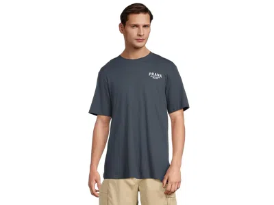 Prana Past And Present Short Sleeve T-shirts In Blue