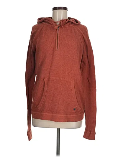 Pre-owned Prana Pullover Hoodie In Brown