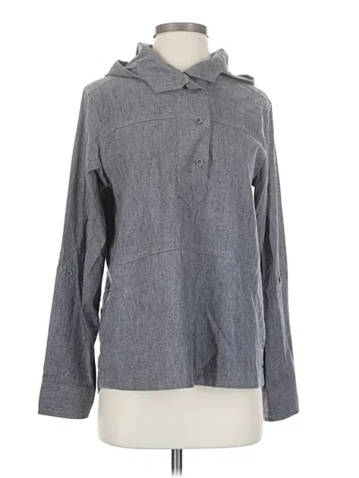 Pre-owned Prana Pullover Hoodie In Gray