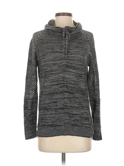 Pre-owned Prana Pullover Sweater In Black