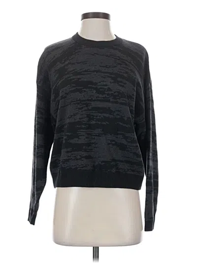 Pre-owned Prana Pullover Sweater In Black