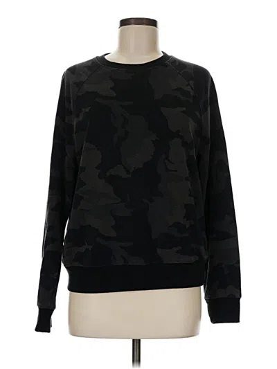 Pre-owned Prana Pullover Sweater In Black