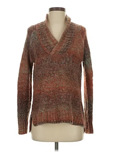 Pre-owned Prana Pullover Sweater In Brown