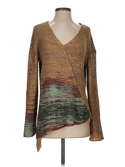 Pre-owned Prana Pullover Sweater In Brown