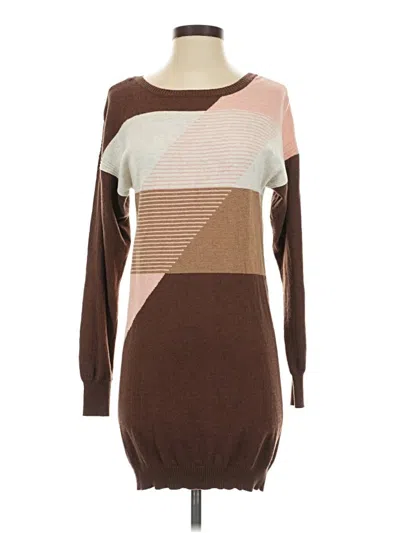 Pre-owned Prana Pullover Sweater In Brown