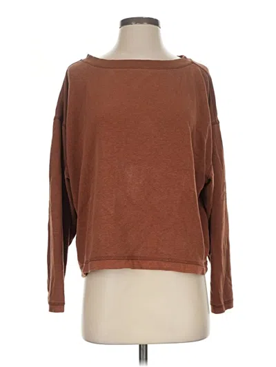 Pre-owned Prana Pullover Sweater In Brown