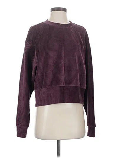 Pre-owned Prana Pullover Sweater In Burgundy