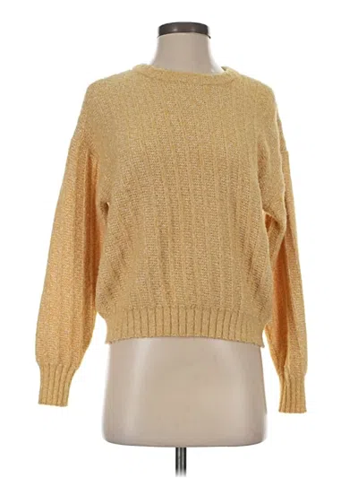 Pre-owned Prana Pullover Sweater In Gold