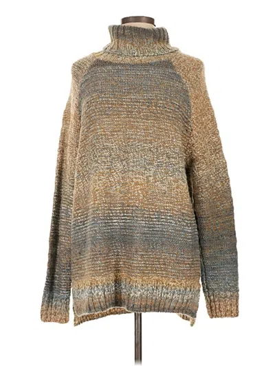 Pre-owned Prana Pullover Sweater In Gold