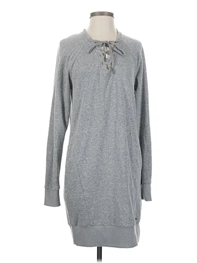 Pre-owned Prana Pullover Sweater In Gray
