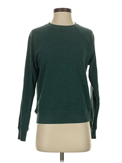 Pre-owned Prana Pullover Sweater In Green