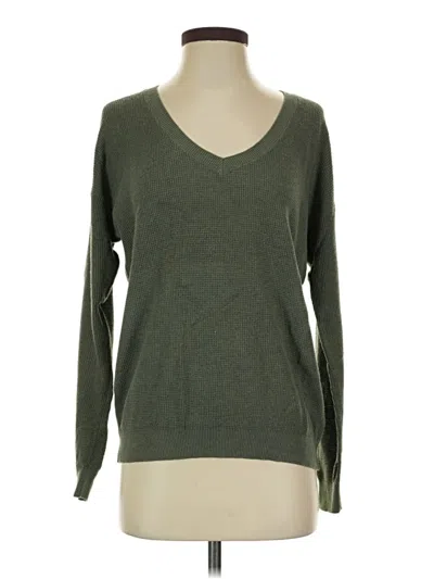 Pre-owned Prana Pullover Sweater In Green