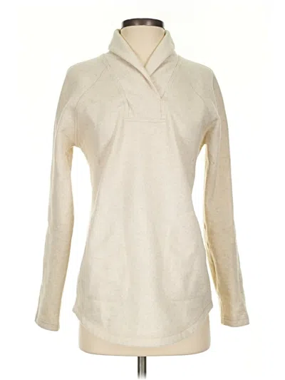 Pre-owned Prana Pullover Sweater In Ivory